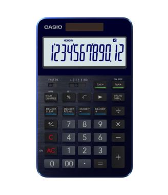 S100X-BU Flagship Desktop Calculator (Blue)